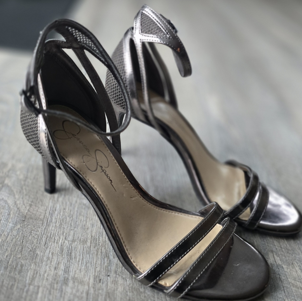 Jessica Simpson Mayetta dress ankle strap sandals